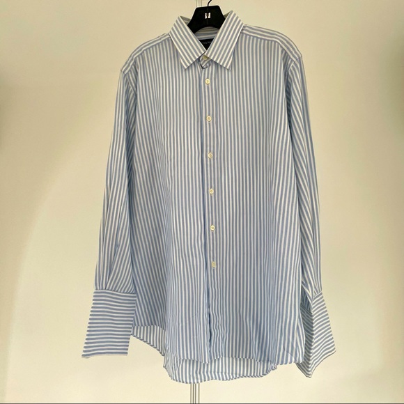 Gieves & Hawkes Savile Row London dress shirt Size 16” x 35.5” 100% cotton - Picture 1 of 4